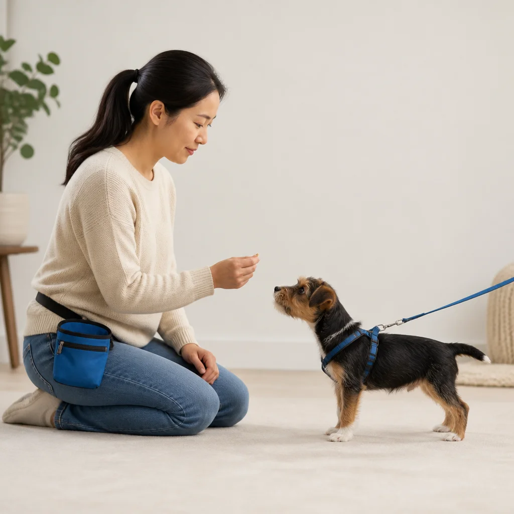 A calm low-stimulation introduction with one attentive caregiver